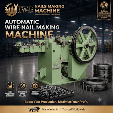 IN1+ High-Speed Wire Nail Making Machine